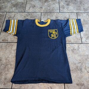 1970s Vintage Single Stitch Tee Columbia, Maryland Soccer